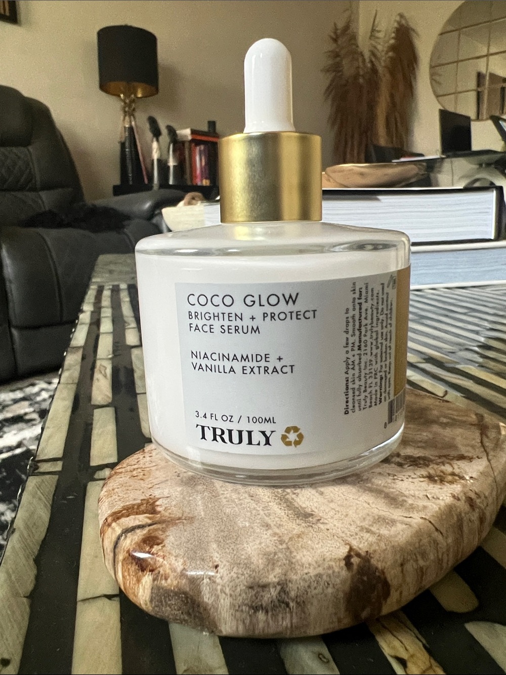 TRULY Coco Glow Brighten + Protect Face Serum